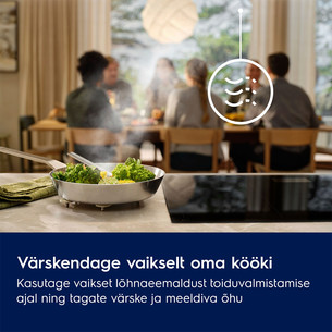 Electrolux, 700 m³/h, laius 89.8 cm, must - Õhupuhasti