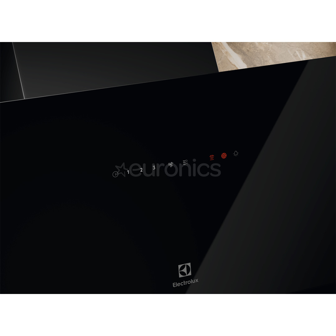 Electrolux, 615 m³/h, laius 59.8 cm, must - Õhupuhasti