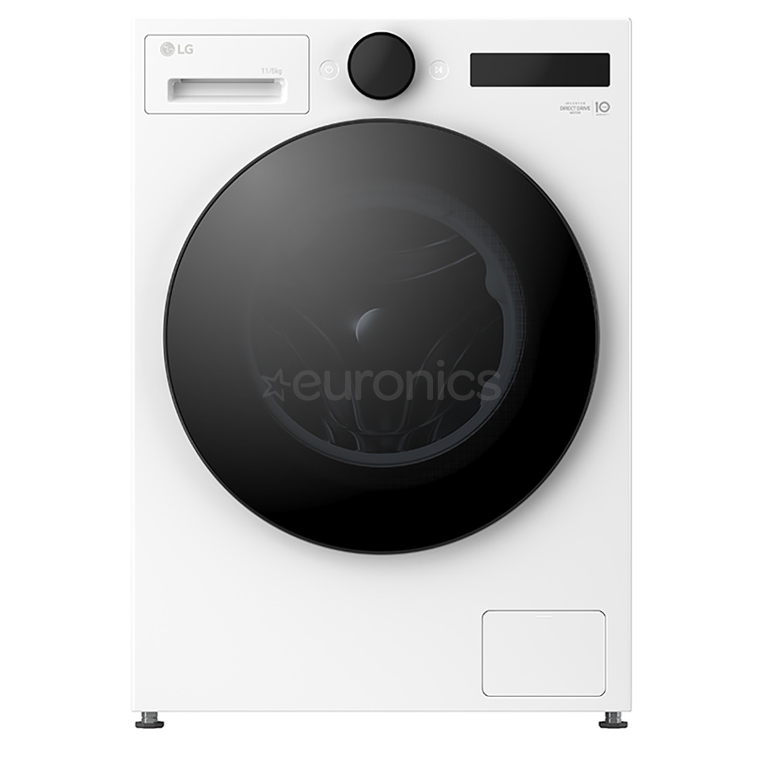 LG TurboWash 360˚, 11 kg, sügavus 55 cm, 1400 p/min - Eestlaetav pesumasin