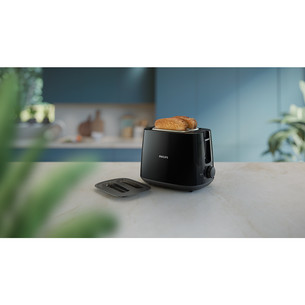 Philips Daily Collection, 900 W, black - Toaster