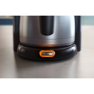 Philips, water tank 1.2 L, black/inox - Coffee maker