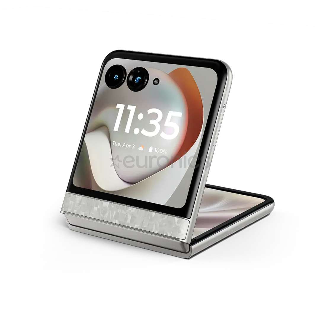 Motorola Razr 70, bright white - Smartphone