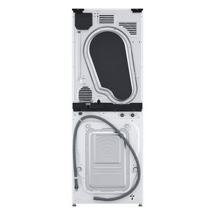LG WashTower, 12 kg + 10 kg, depth 66 cm, 1400 rpm - Washing machine + Clothes dryer