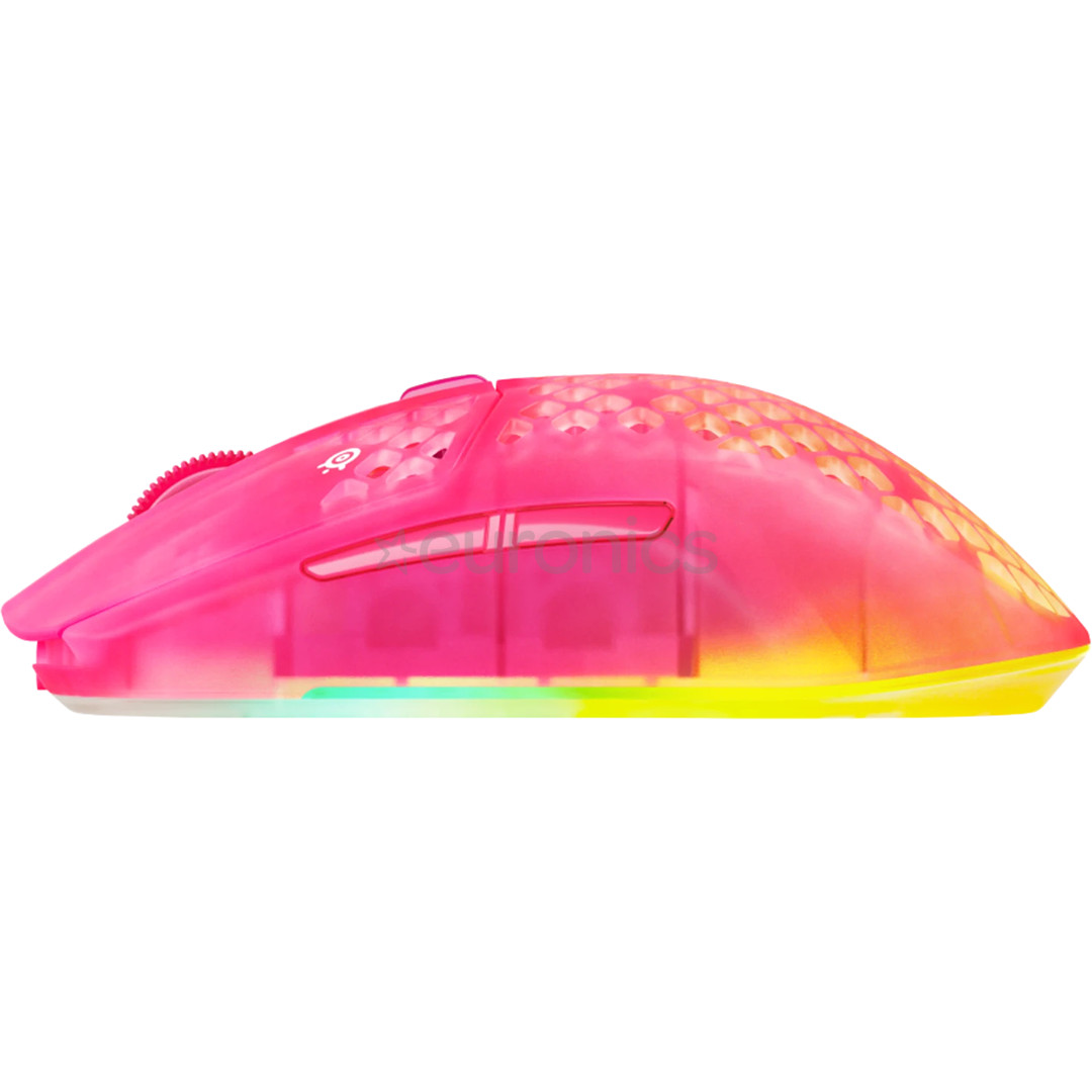 SteelSeries Aerox 3 Gen 2, magenta haze - Wireless Optical Mouse