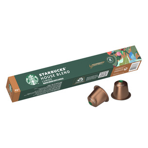 Starbucks® House Blend by Nespresso®, 10 pcs - Coffee capsules 8445291363779