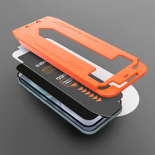 SBS D3O Screen Protector with Applicator, Samsung S26, must - Ekraanikaitse