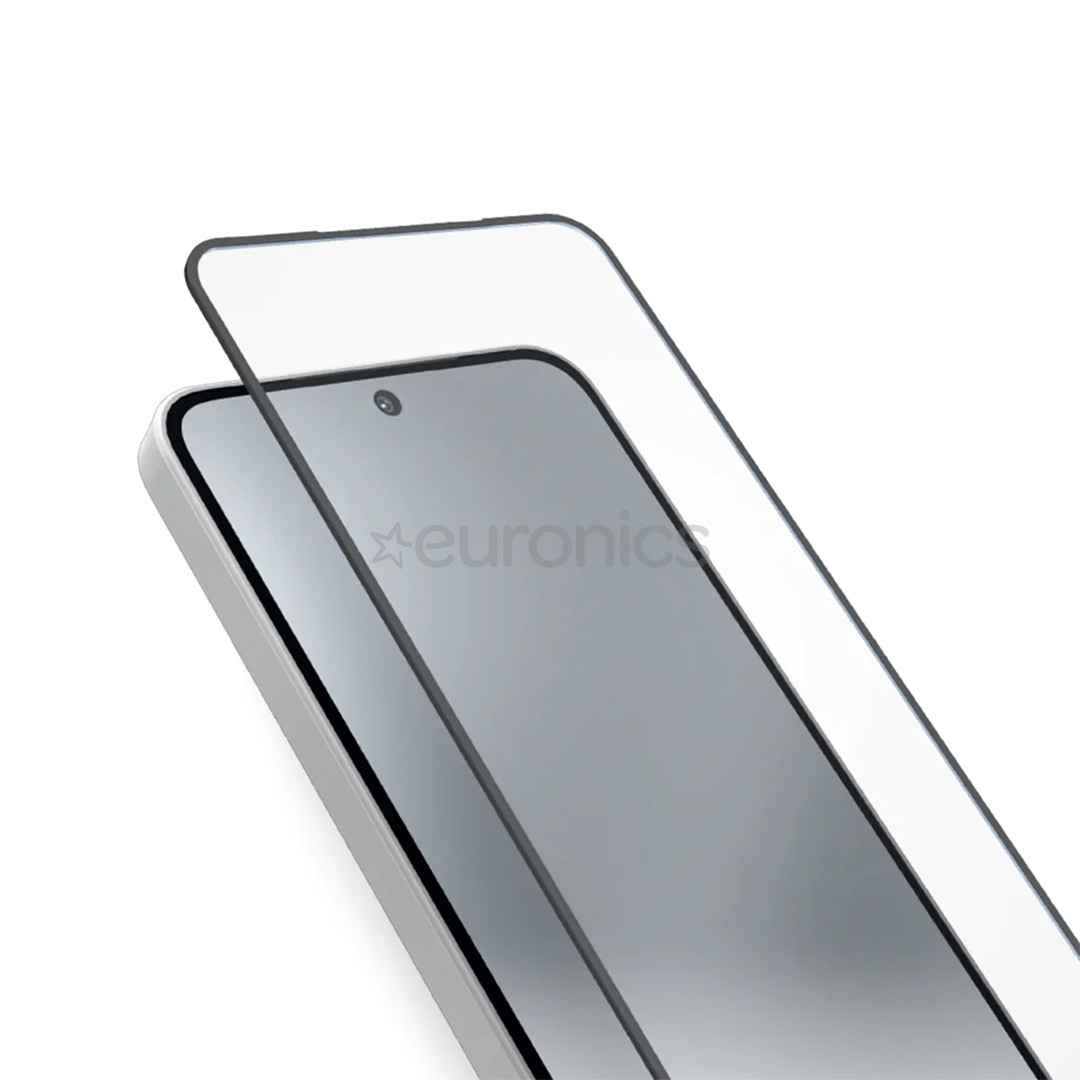 SBS Full Cover Glass Screen Protector, Samsung A37, must - Ekraanikaitse