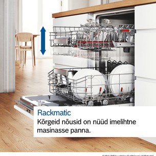 Bosch, Series 4, 10 place settings - Built-in dishwasher