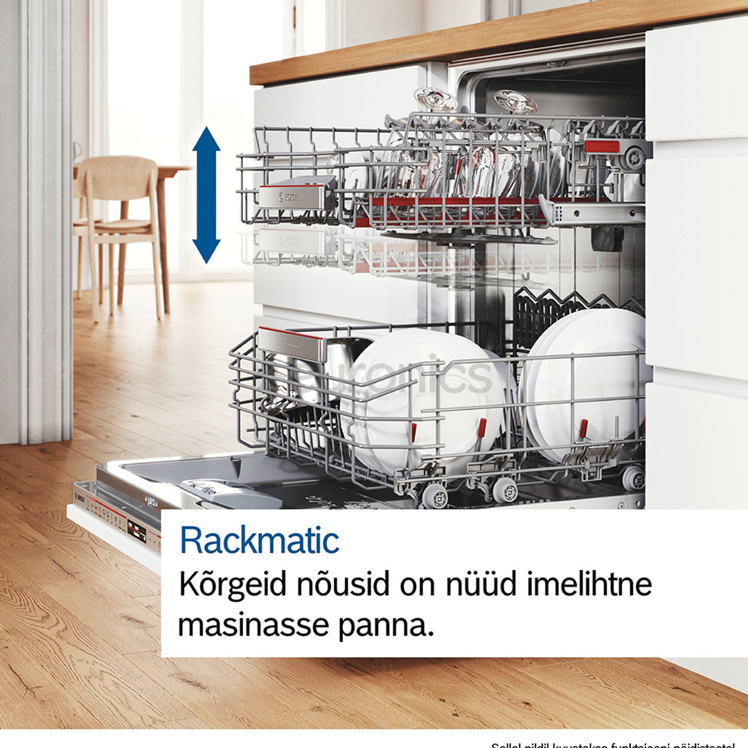 Bosch, Series 4, 10 place settings - Built-in dishwasher
