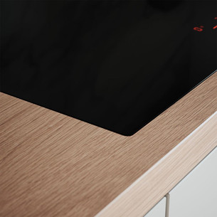 Asko, frameless, width 60 cm, black - Built-in induction hob
