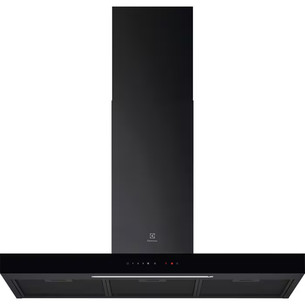 Electrolux 700 Series, Hob2Hood, 730 m³/h, width 89.8 cm, black - Cooker hood LFT819K