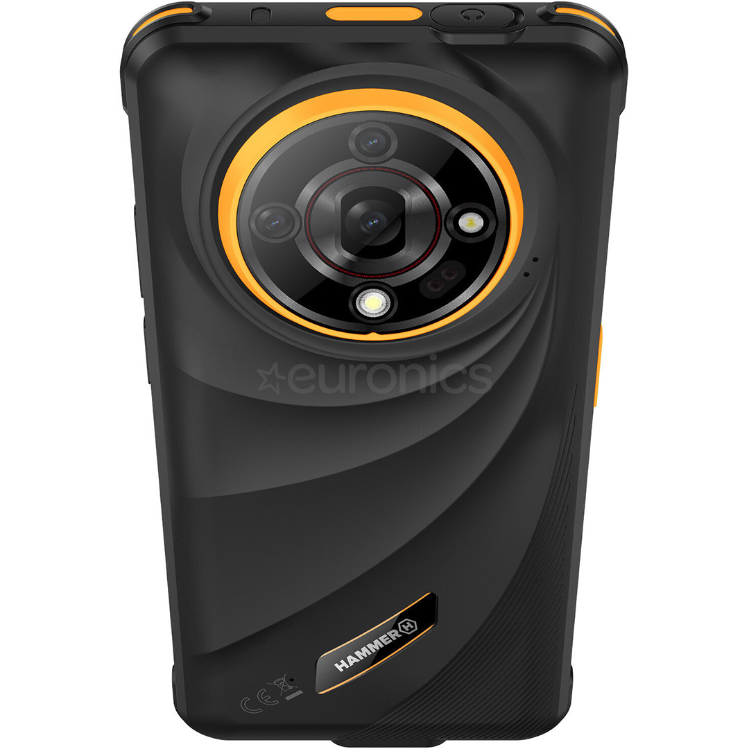 HAMMER Iron 6 5G, 6 GB, 128 GB, oranž - Nutitelefon