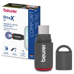 Beurer BiteX Go, серый - Прибор для заживления кожи после укусов насекомых
