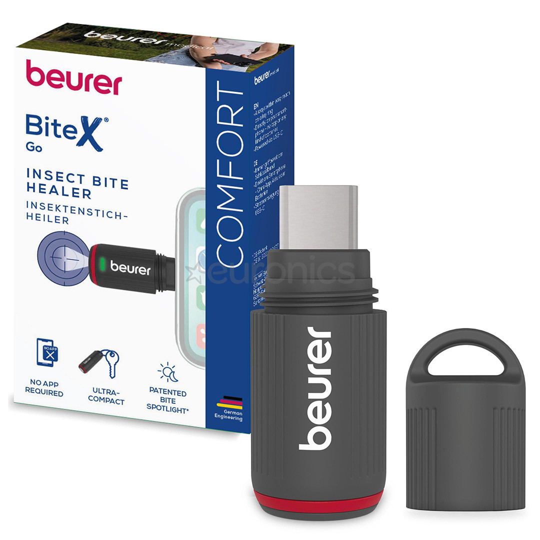 Beurer BiteX Go, серый - Прибор для заживления кожи после укусов насекомых
