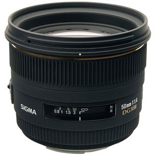 AF 50mm F1.4 EX DG HSM lens for Canon, Sigma