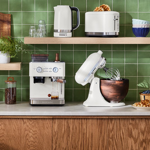 KitchenAid, 4.7 L, valge - Tõstetava osaga lauamikser