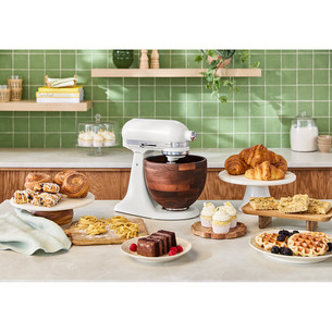 KitchenAid, 4.7 L, valge - Tõstetava osaga lauamikser