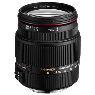 AF 18-200mm F3.5-6.3 DC OS II HSM lens for Nikon, Sigma