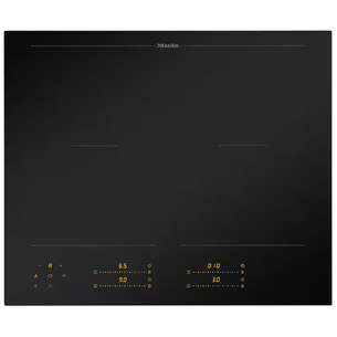 Miele, PowerFlex tsoon, laius 62 cm, mattmust - Integreeritav induktsioonpliidiplaat KM8565FL/MASW