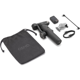 DJI Osmo Mobile 8P Standard Combo, must - Nutitelefoni stabilisaator