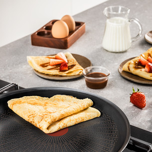 Tefal Excellence+, 25 см, черный - Сковорода для блинов