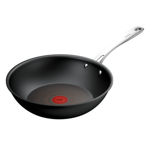 Tefal Excellence+, 28 cm, black - Wok pan