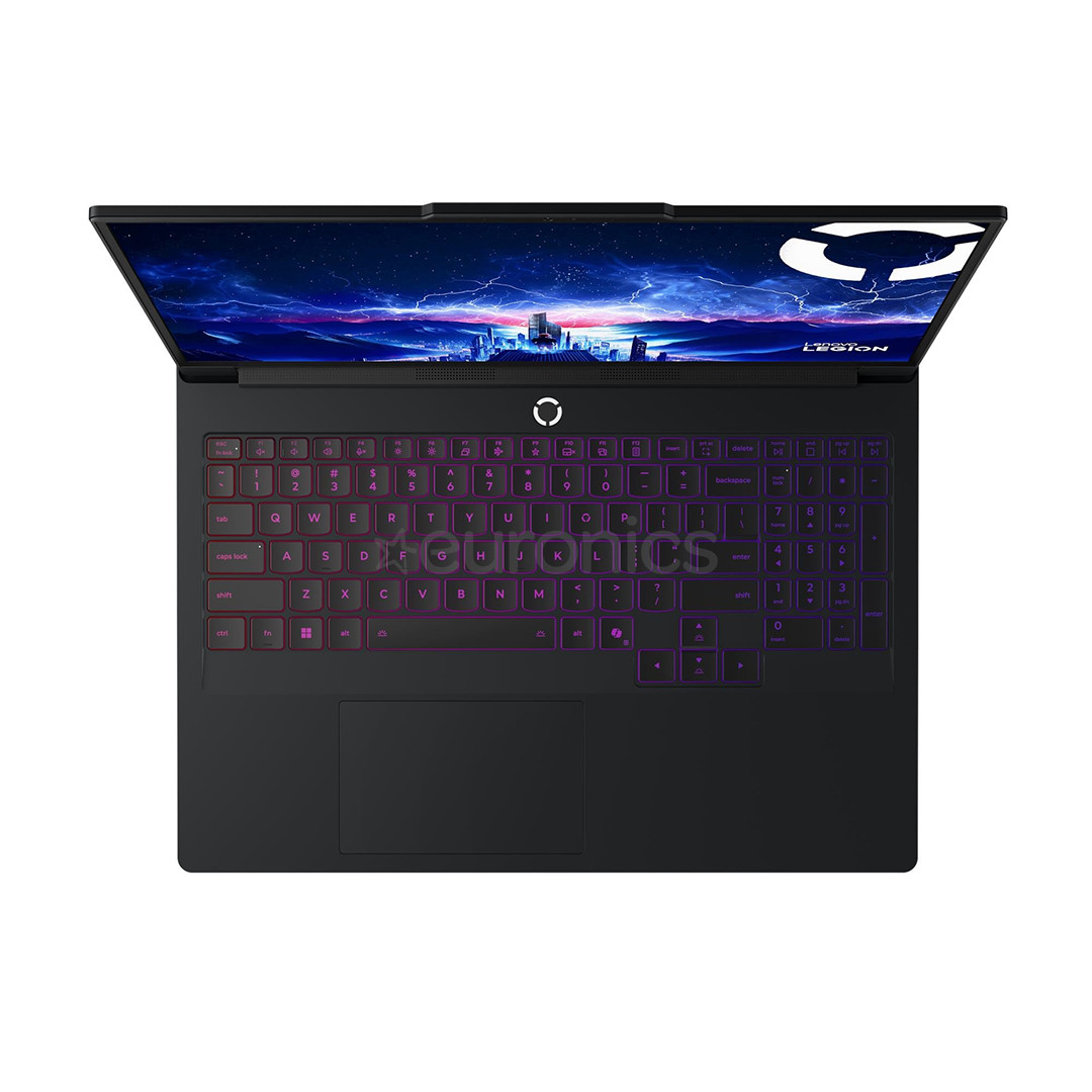 \Lenovo Legion Pro 7i Gen 10, 16'', WQXGA, OLED, 240 Гц, Ryzen 9, 32 ГБ, 2 ТБ, RTX 5080, ENG черный - Ноутбук
