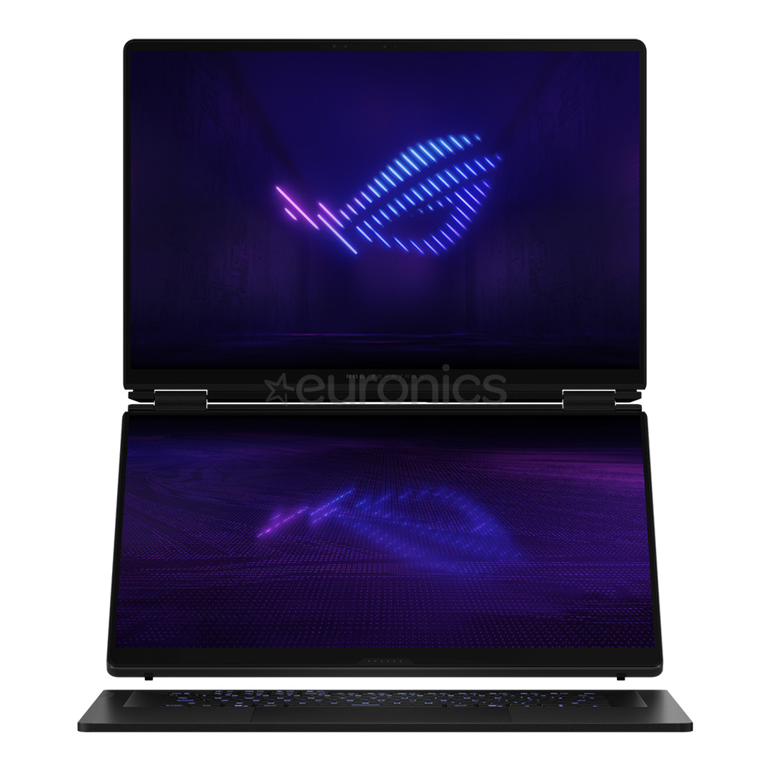 Asus ROG Zephyrus Duo (2026) GX651, 16'', 3K, Duo OLED, 120 Hz, Ultra 9, 64 GB, 2 TB, RTX 5090, ENG, stellar grey - Notebook