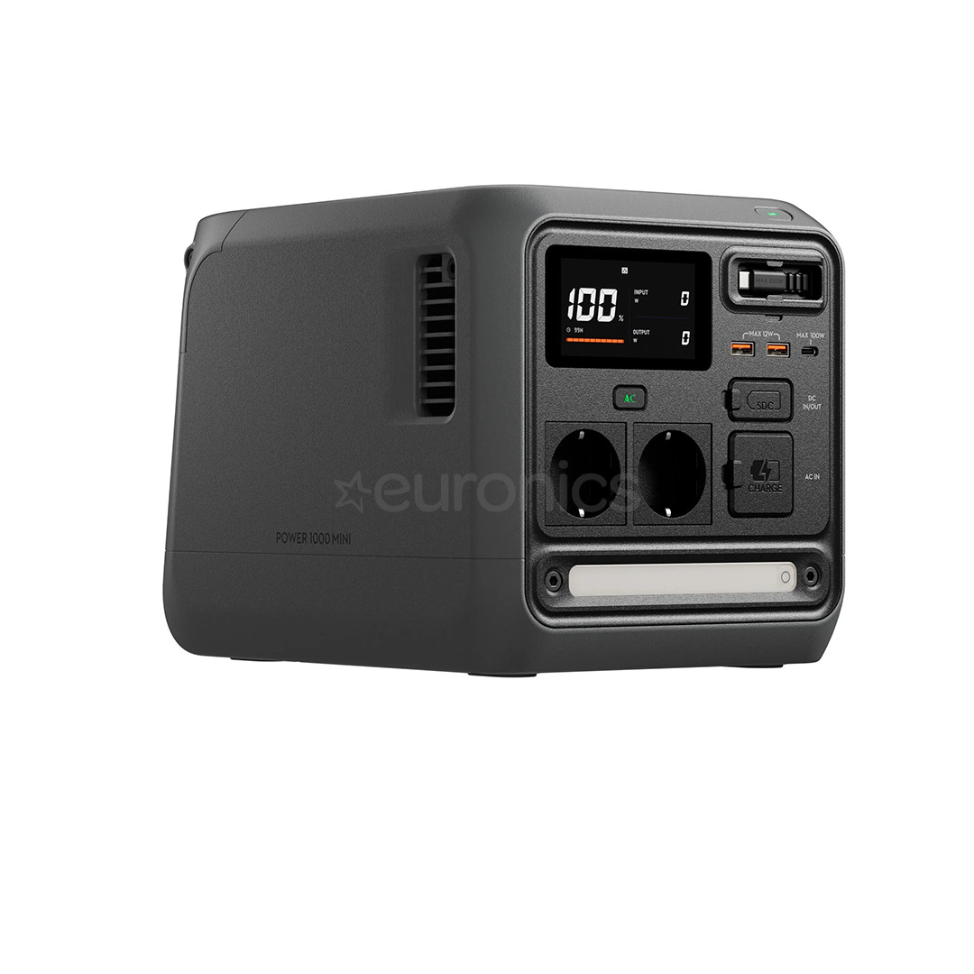 DJI Power 1000 Mini, 1008 Wh, black - Power Station