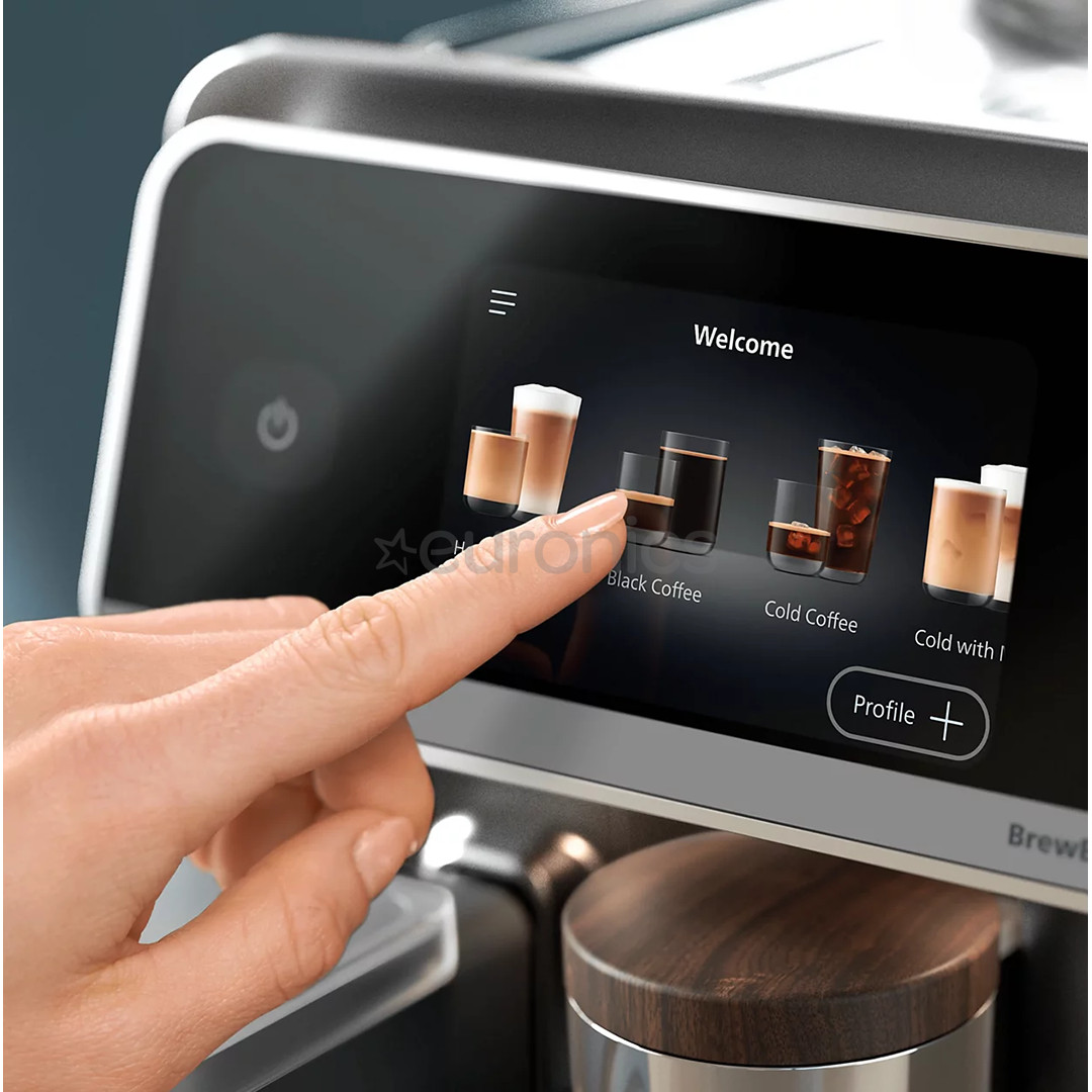 Philips Café Aromis 8000 Seeria, must - Espressomasin