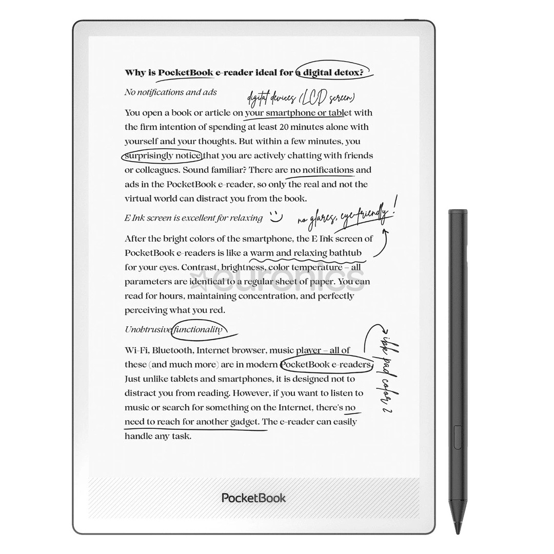 PocketBook InkPad One, 10,3'', черный - Электронная книга