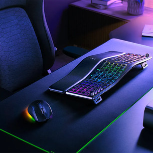 Razer Pro Type Ergo, tactile, US, must - Juhtmevaba klaviatuur
