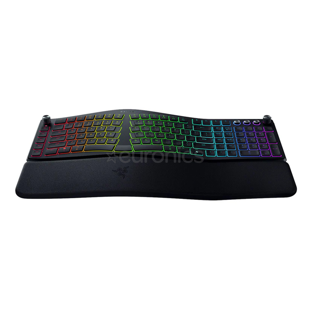 Razer Pro Type Ergo, tactile, US, must - Juhtmevaba klaviatuur