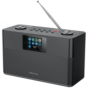 Kenwood Smart radio CR-ST120S, must - Internetiraadio