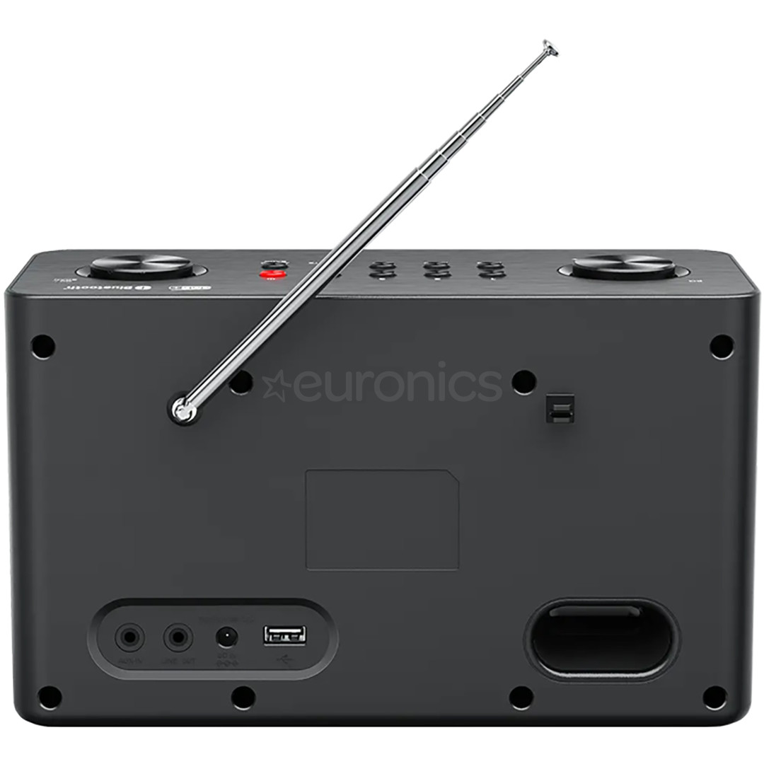 Kenwood Smart radio CR-ST120S, must - Internetiraadio