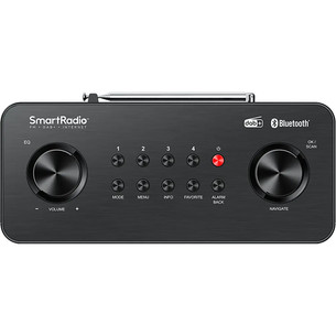 Kenwood Smart radio CR-ST120S, must - Internetiraadio