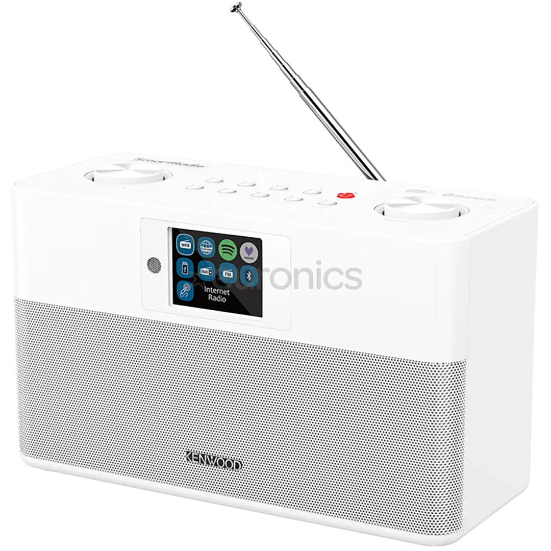 Kenwood Smart radio CR-ST120S, valge - Internetiraadio