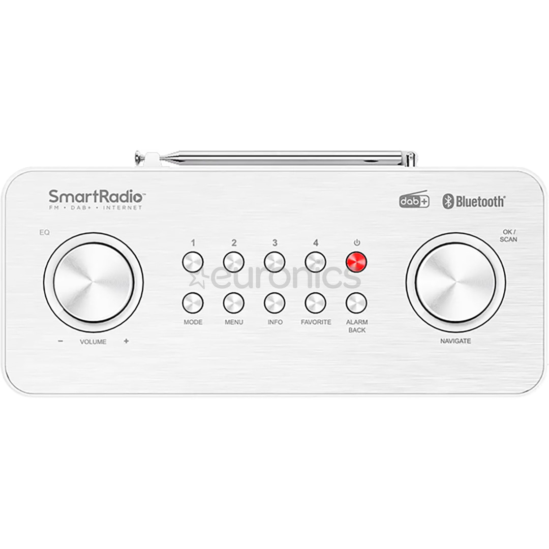 Kenwood Smart radio CR-ST120S, valge - Internetiraadio