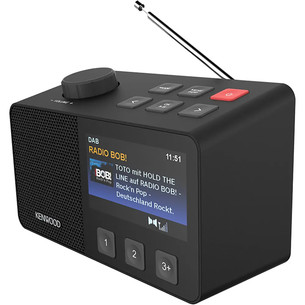 Kenwood Smart radio CR-M70DAB, must - Kaasaskantav raadio