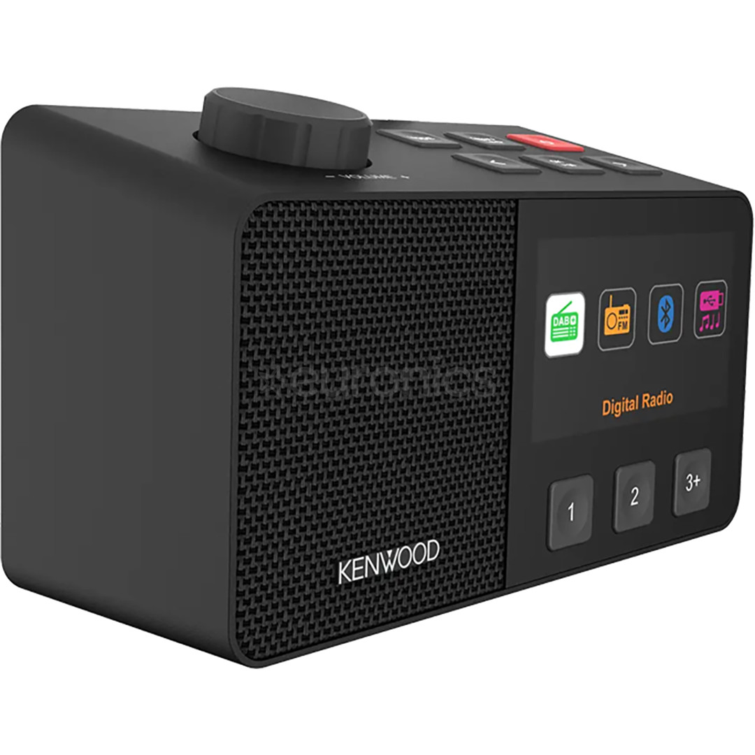 Kenwood Smart radio CR-M70DAB, must - Kaasaskantav raadio