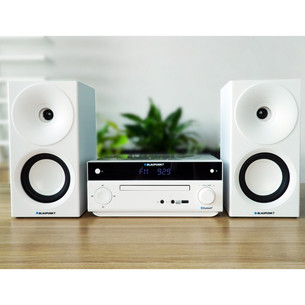 Blaupunkt MS30.2BT Micro System, valge - Muusikakeskus