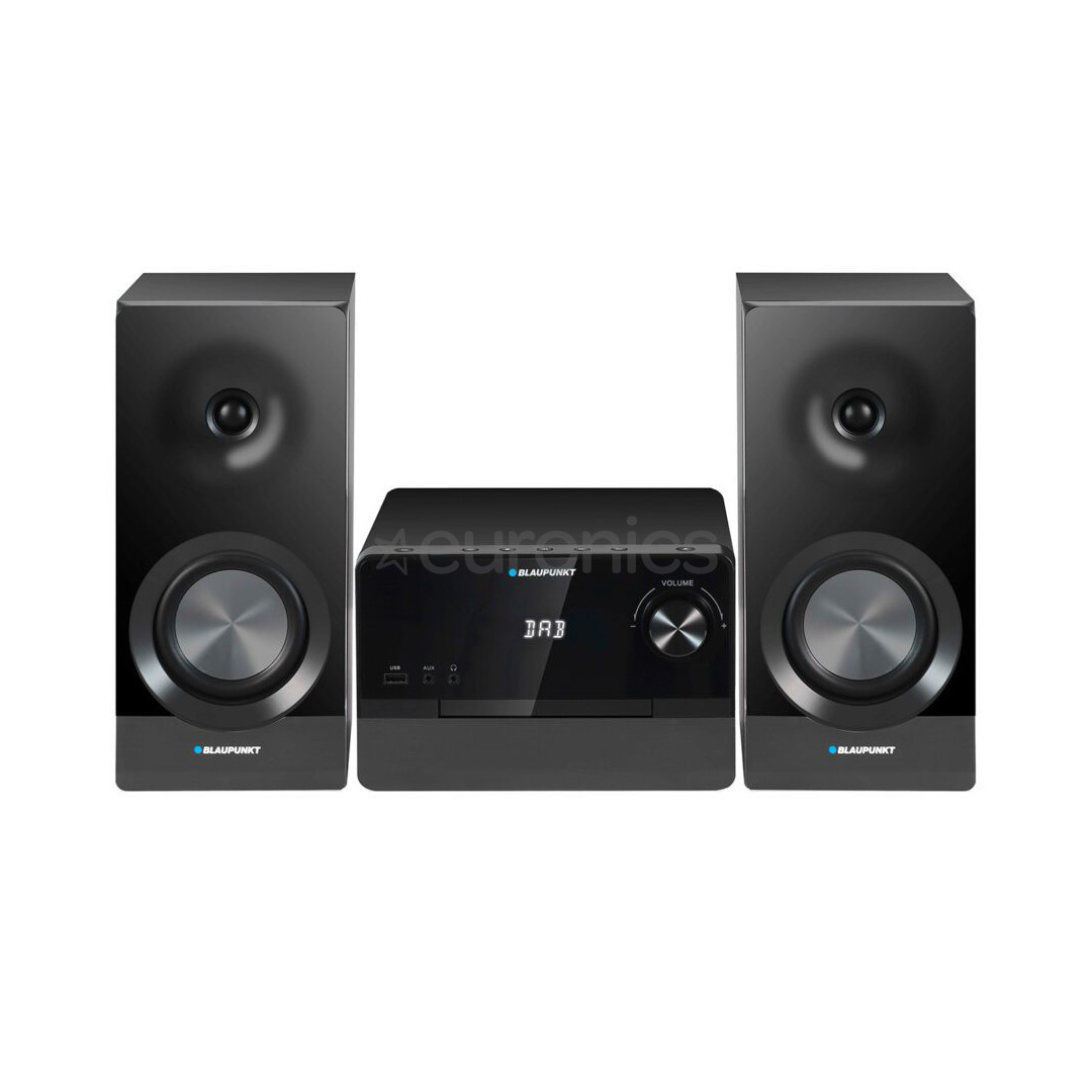 Blaupunkt Micro System MS49DAB, must - Muusikakeskus