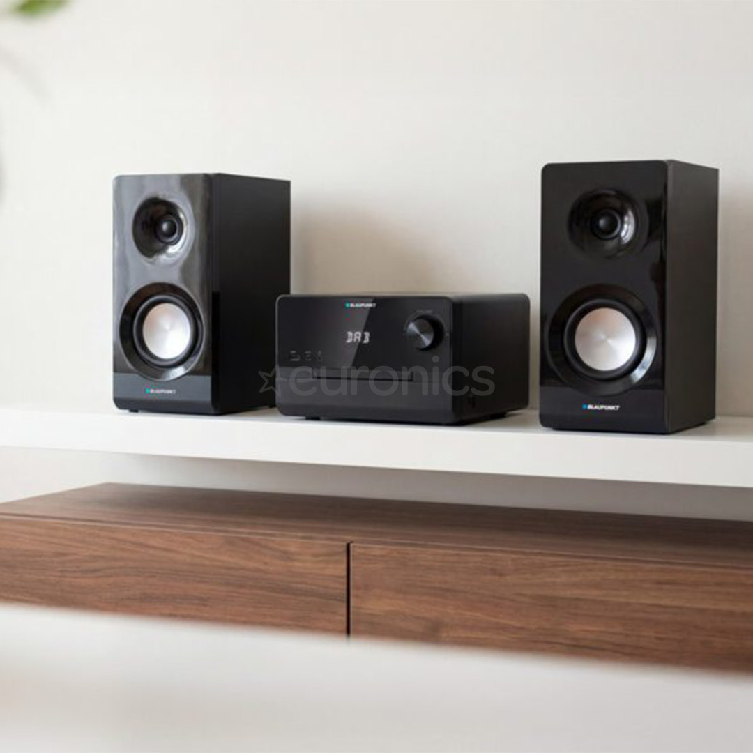 Blaupunkt Micro System MS49DAB, must - Muusikakeskus