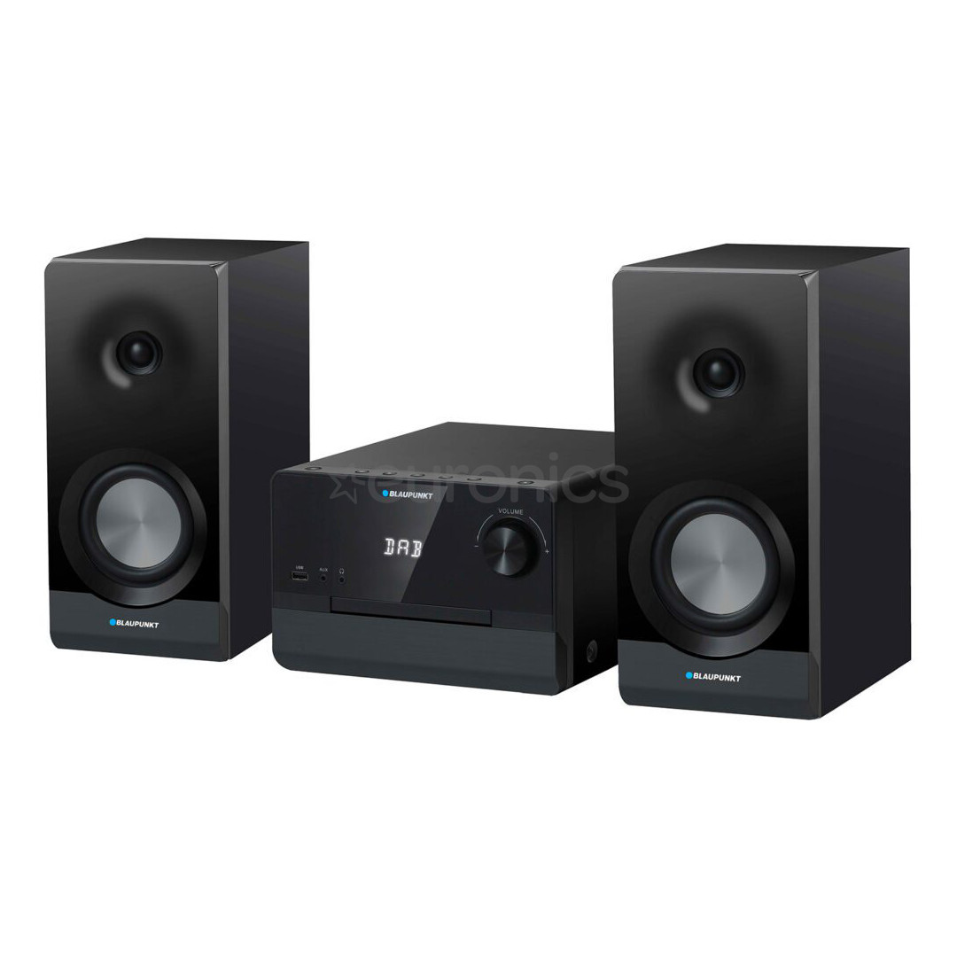 Blaupunkt Micro System MS49DAB, must - Muusikakeskus