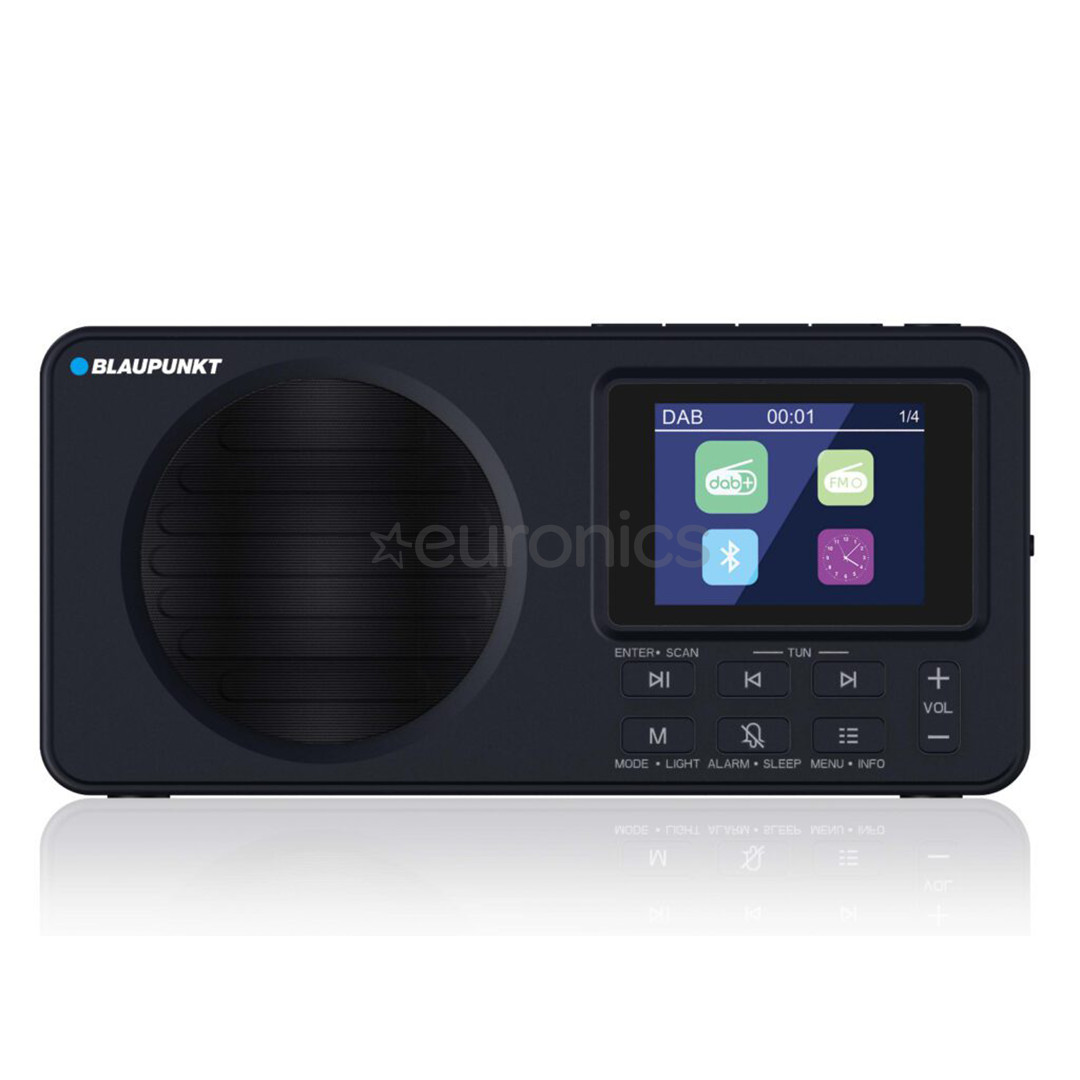 Blaupunkt DR6, must - Kaasaskantav raadio