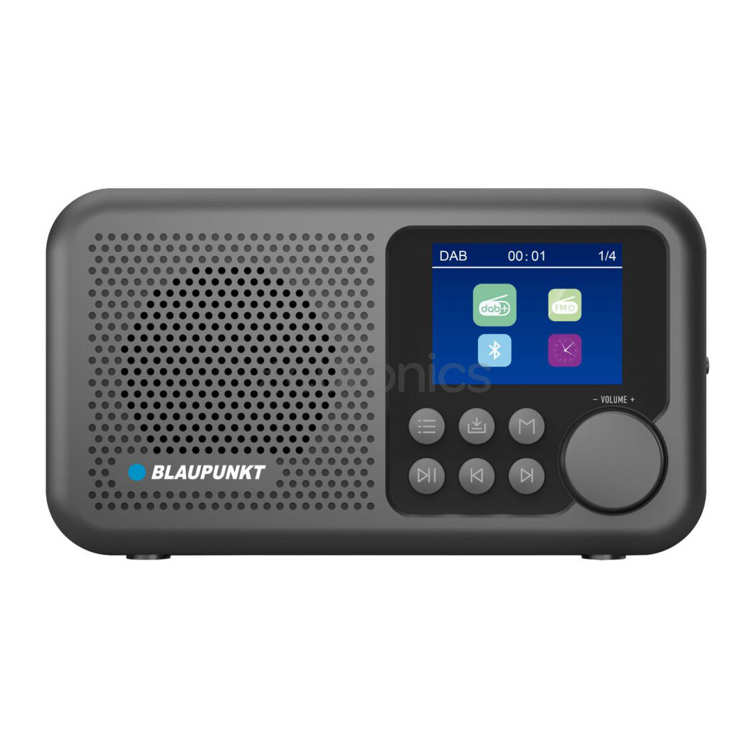 Blaupunkt DR8BK, must - Kaasaskantav raadio