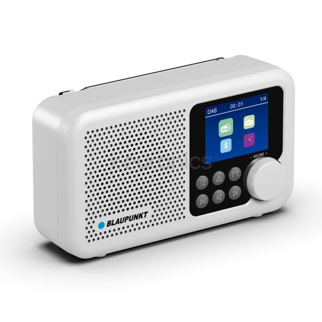 Blaupunkt DR8BK, valge - Kaasaskantav raadio