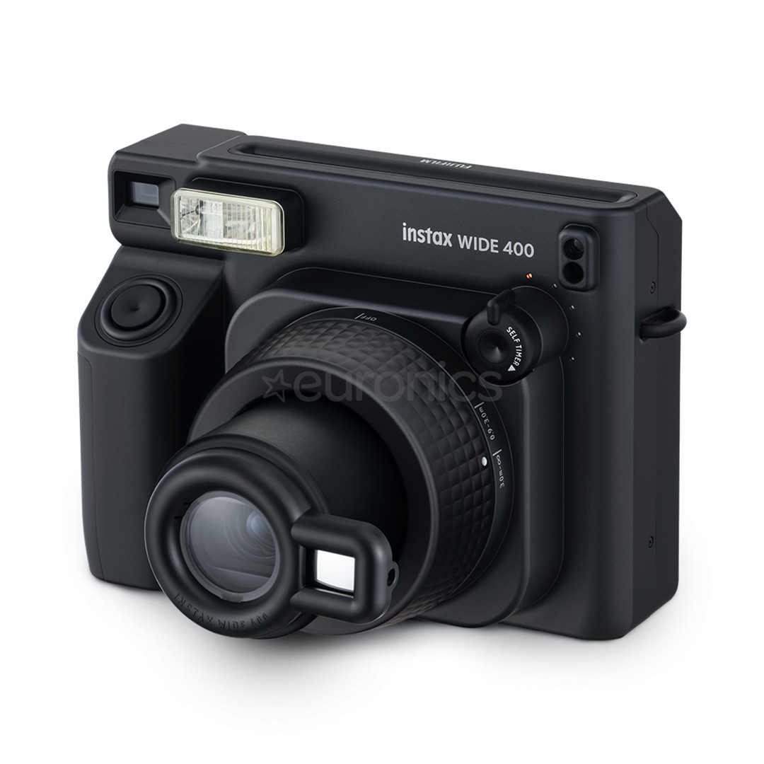 Fuji Instax WIDE 400, must - Kaamera