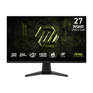MSI MAG 275QF E20, 27'', WQHD, 200 Hz, must - Monitor 9S6-3CAA1M-003