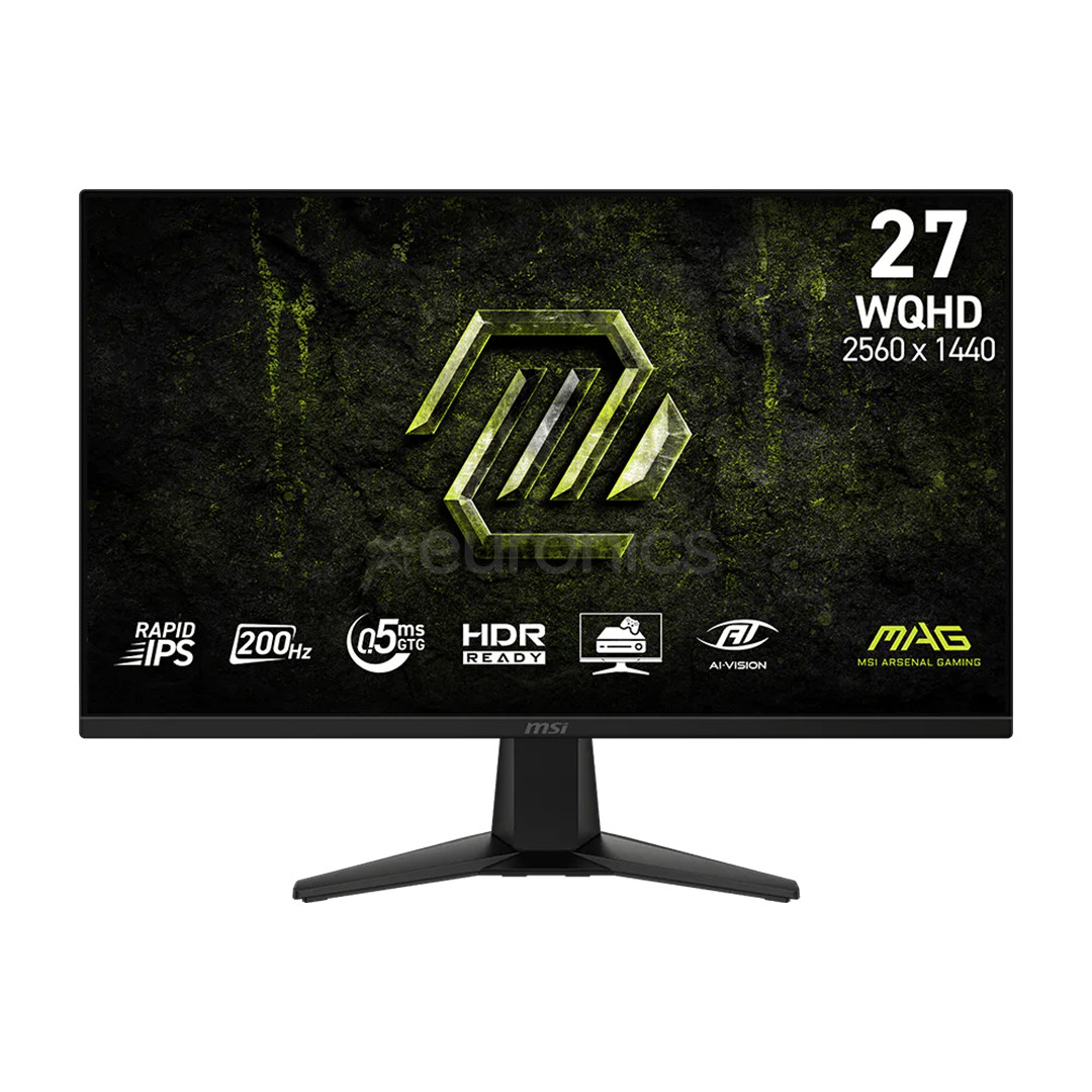 MSI MAG 275QF E20, 27'', WQHD, 200 Hz, must - Monitor 9S6-3CAA1M-003